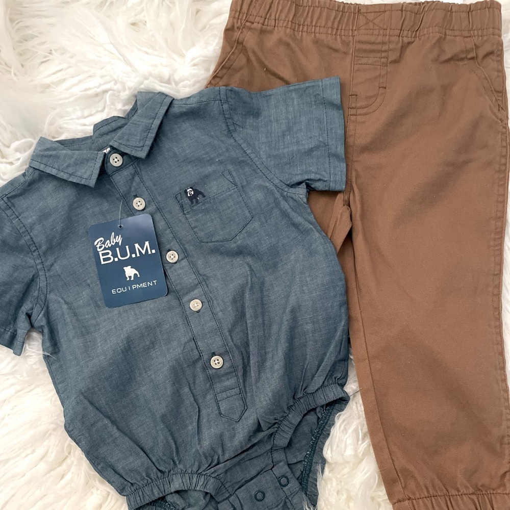 Button Up and Pants Set